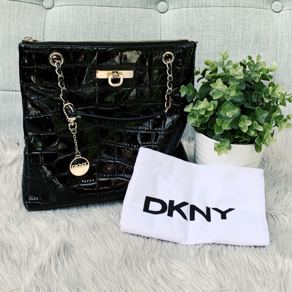 dkny croc bag